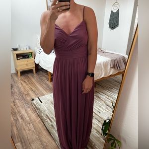 David’s Bridal Bridesmaid Dress in Chianti